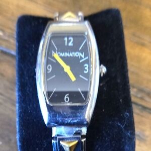 Nomination Black and Silver Wearable Watch